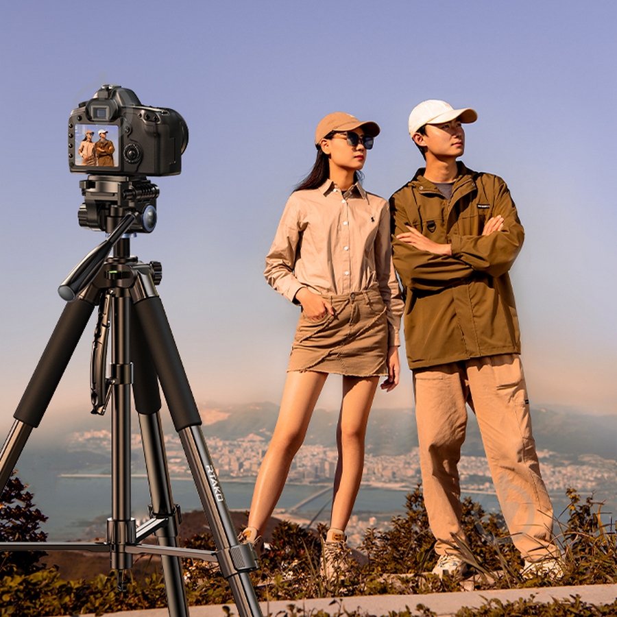 Штатив RTAKO VT-990S Hexagonal Photography Tripod Carbon 1.9 м Black (6942063201724) - фото 3 Штатив RTAKO VT-990S Hexagonal Photography Tripod Carbon 1.9 м Black (6942063201724) - фото 3