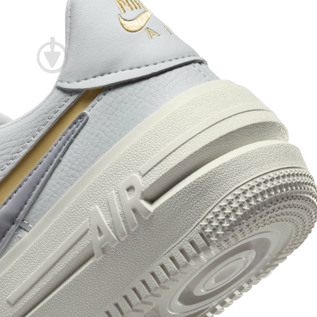 Кроссовки женские демисезонные Nike W AF1 PLT.AF.ORM DJ9946-002 р.38 серые - фото 9