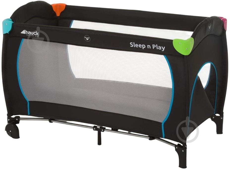 Манеж детский Hauck Sleep N Play Go Plus Multicolor black 60070-2 - фото 1