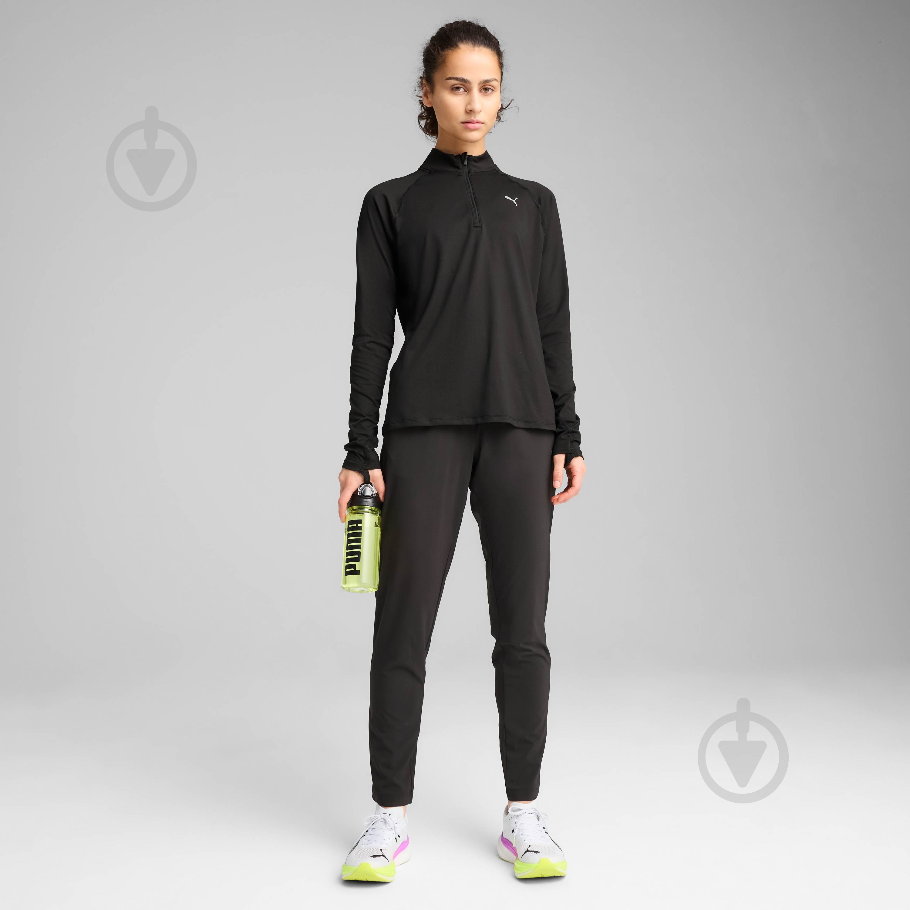 Джемпер Puma W RUN VELOCITY CLOUDSPUN 1/4 ZIP 52665001 р.L черный - фото 5 Джемпер Puma W RUN VELOCITY CLOUDSPUN 1/4 ZIP 52665001 р.L черный - фото 5