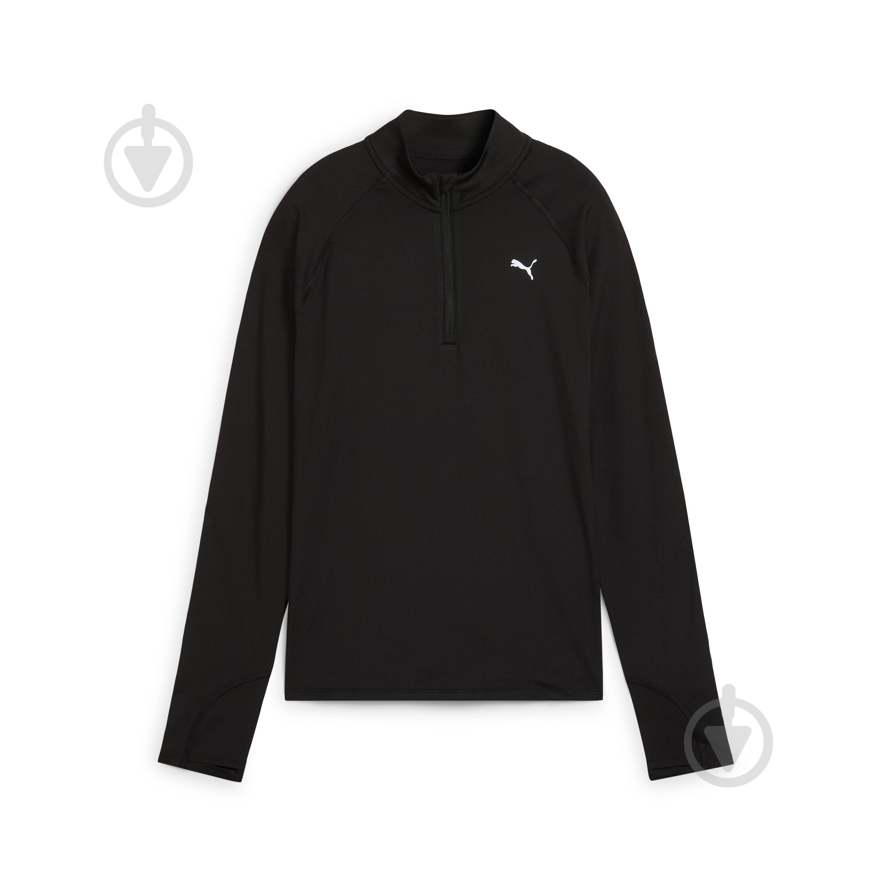 Джемпер Puma W RUN VELOCITY CLOUDSPUN 1/4 ZIP 52665001 р.L черный - фото 6 Джемпер Puma W RUN VELOCITY CLOUDSPUN 1/4 ZIP 52665001 р.L черный - фото 6