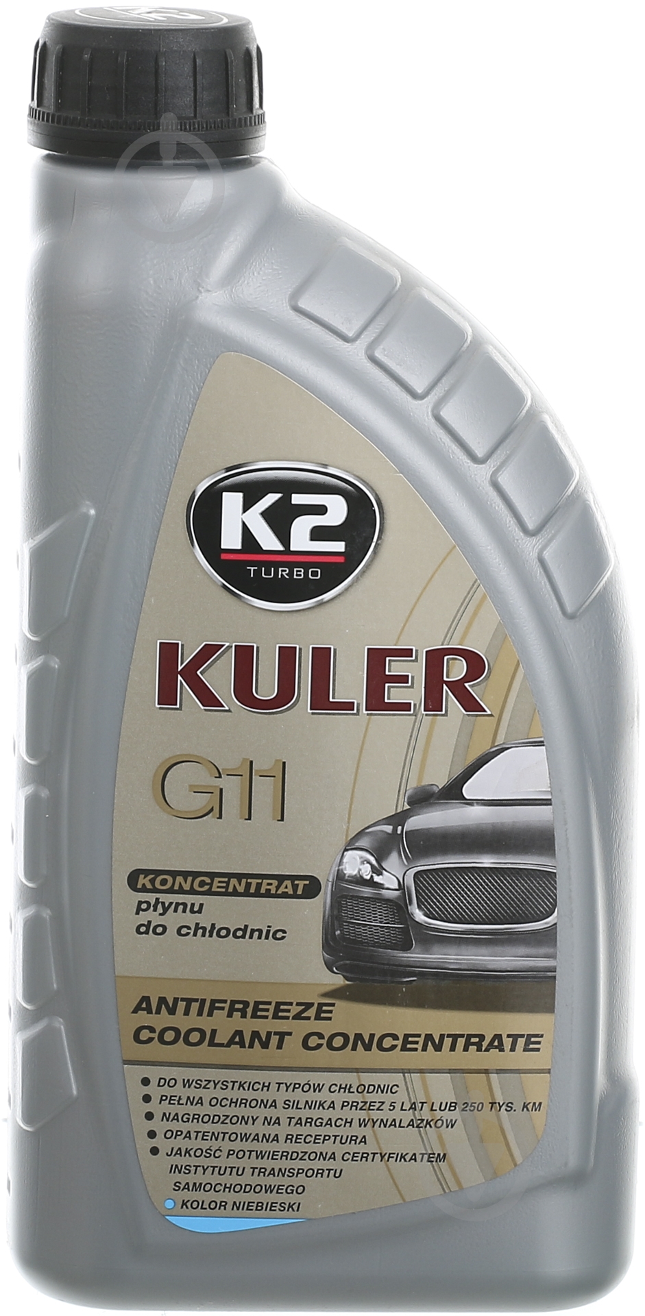 Антифриз K2 KULER концентрат -35°C G11 концентрат 1 л синий (T211N) - фото 1