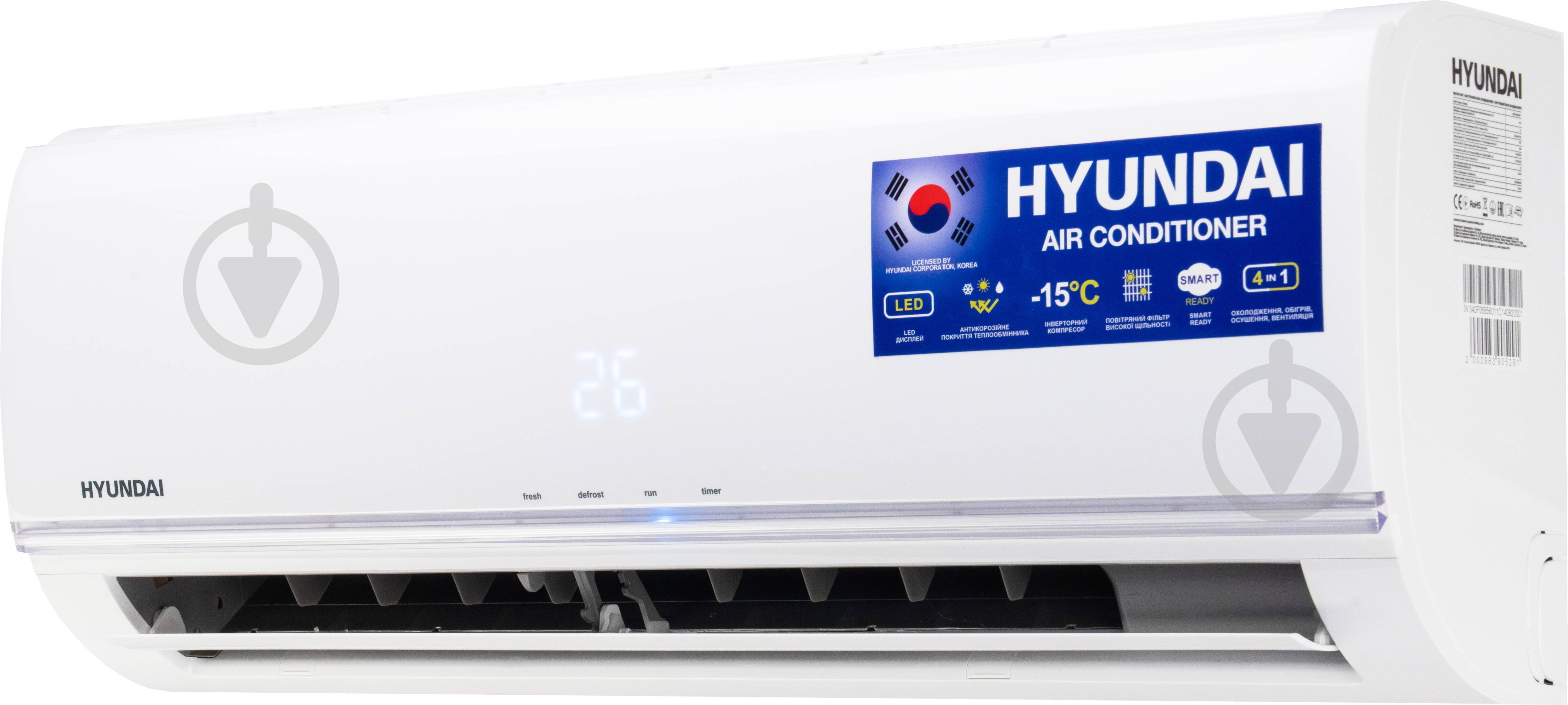 Кондиционер Hyundai ARN/ARU-24HQBUA - фото 18