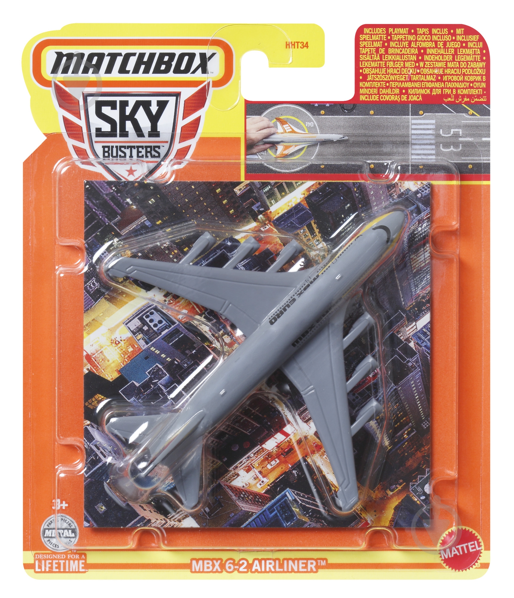 Самолетик Matchbox с ковриком для игры (в асс.) HHT34 - фото 26 Самолетик Matchbox с ковриком для игры (в асс.) HHT34 - фото 26
