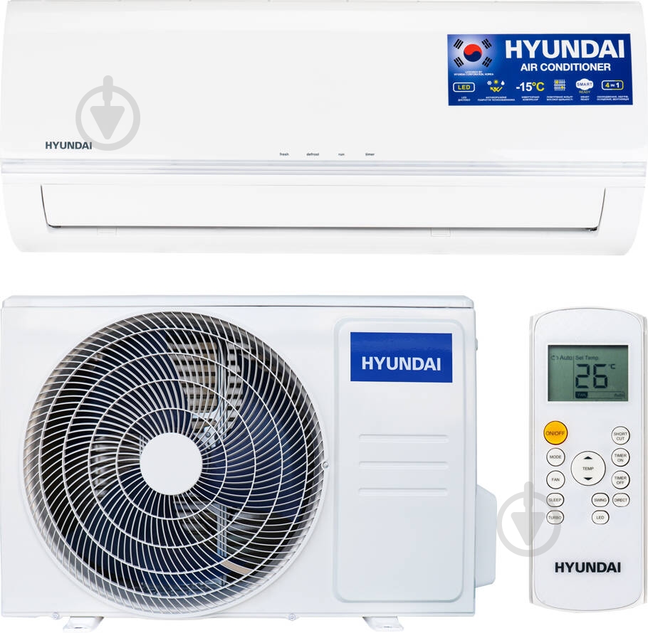 Кондиционер Hyundai ARN/ARU-18HQBUA - фото 1
