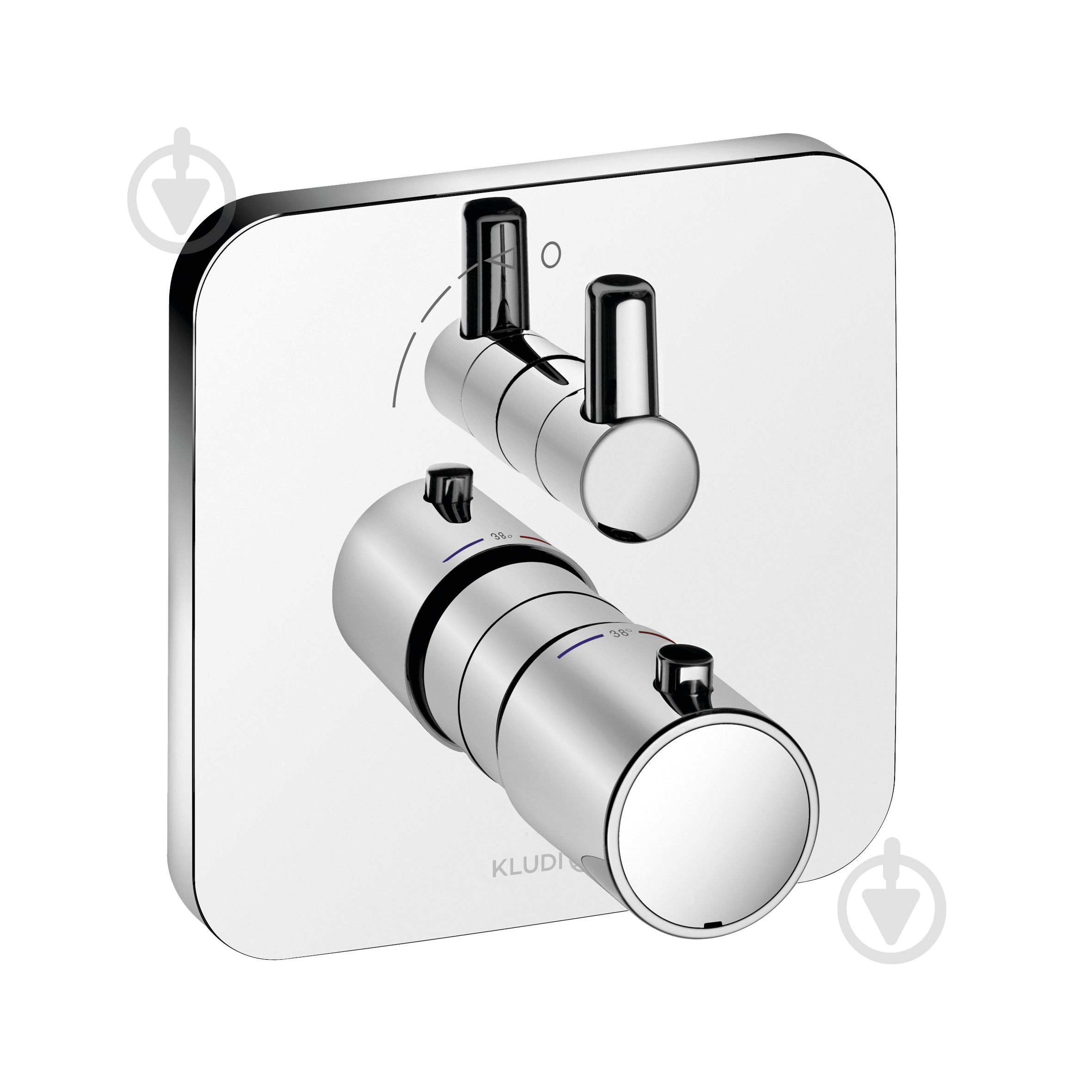 Внешняя часть смесителя для душа Kludi E2 498350575 - фото 1 Внешняя часть смесителя для душа Kludi E2 498350575 - фото 1