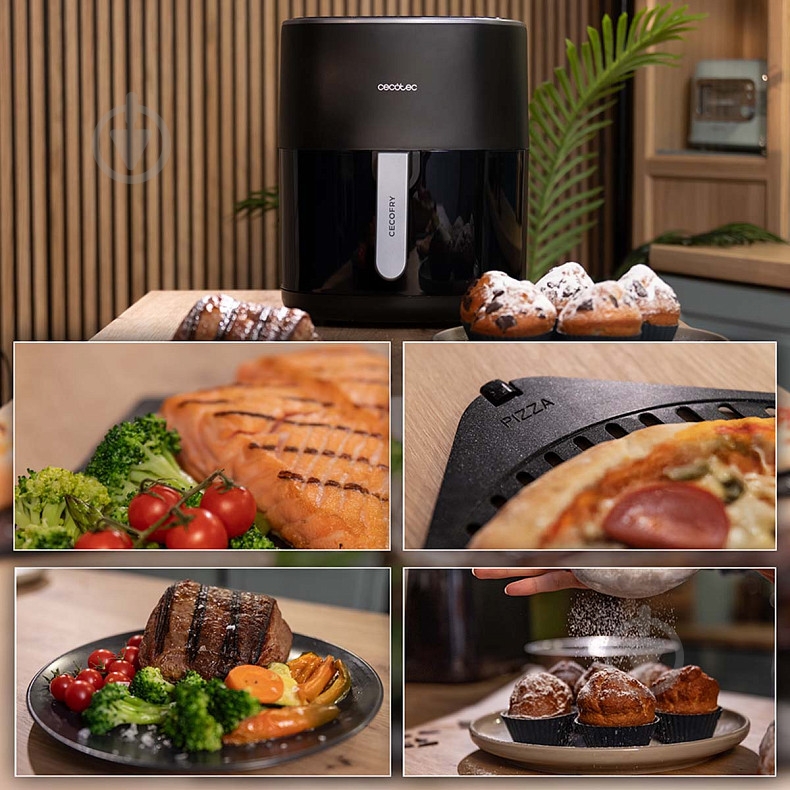 Мультипечь CECOTEC Cecofry&Grill Duoheat 6500 - фото 6