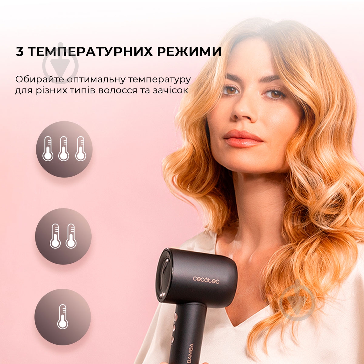 Фен CECOTEC IoniCare Rockstar Nano IonTech CCTC-04454 - фото 17