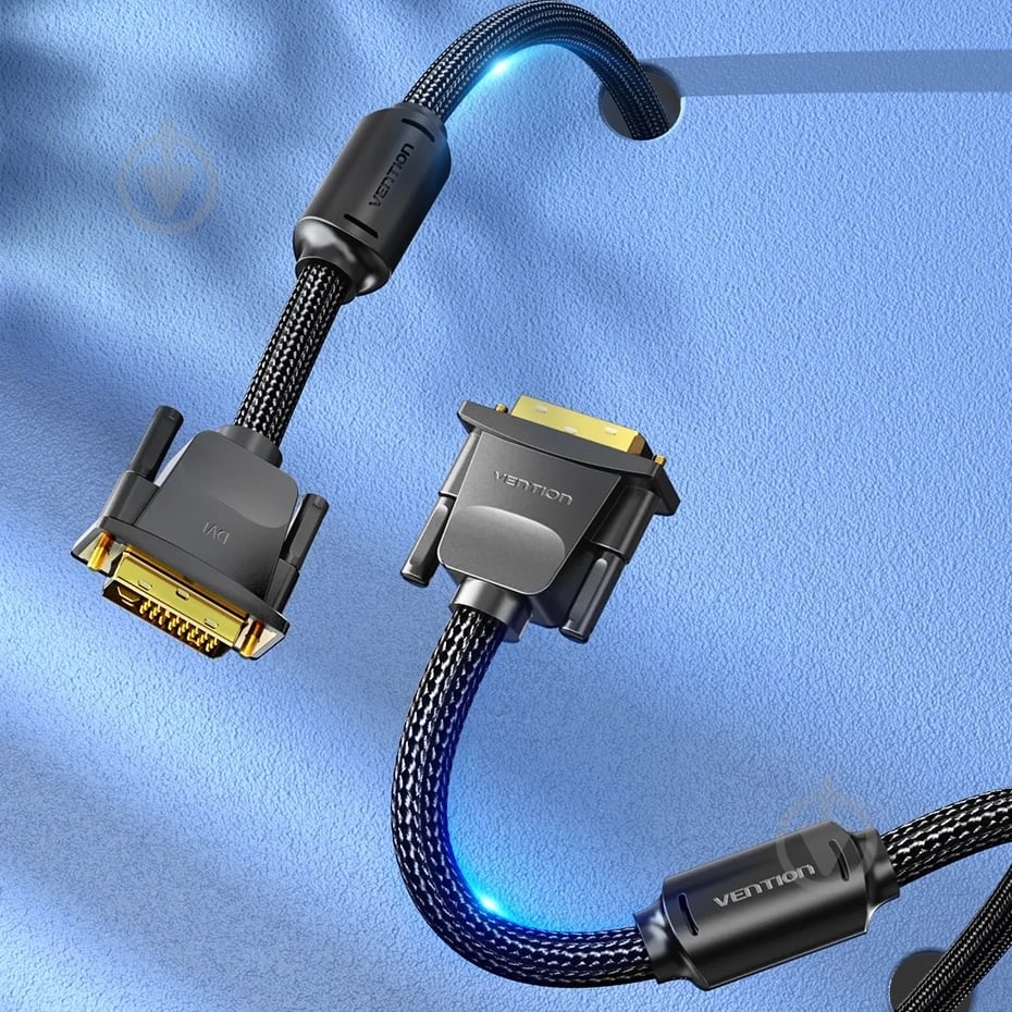 Кабель Vention 8 м чорний (EAEBK) - фото 7