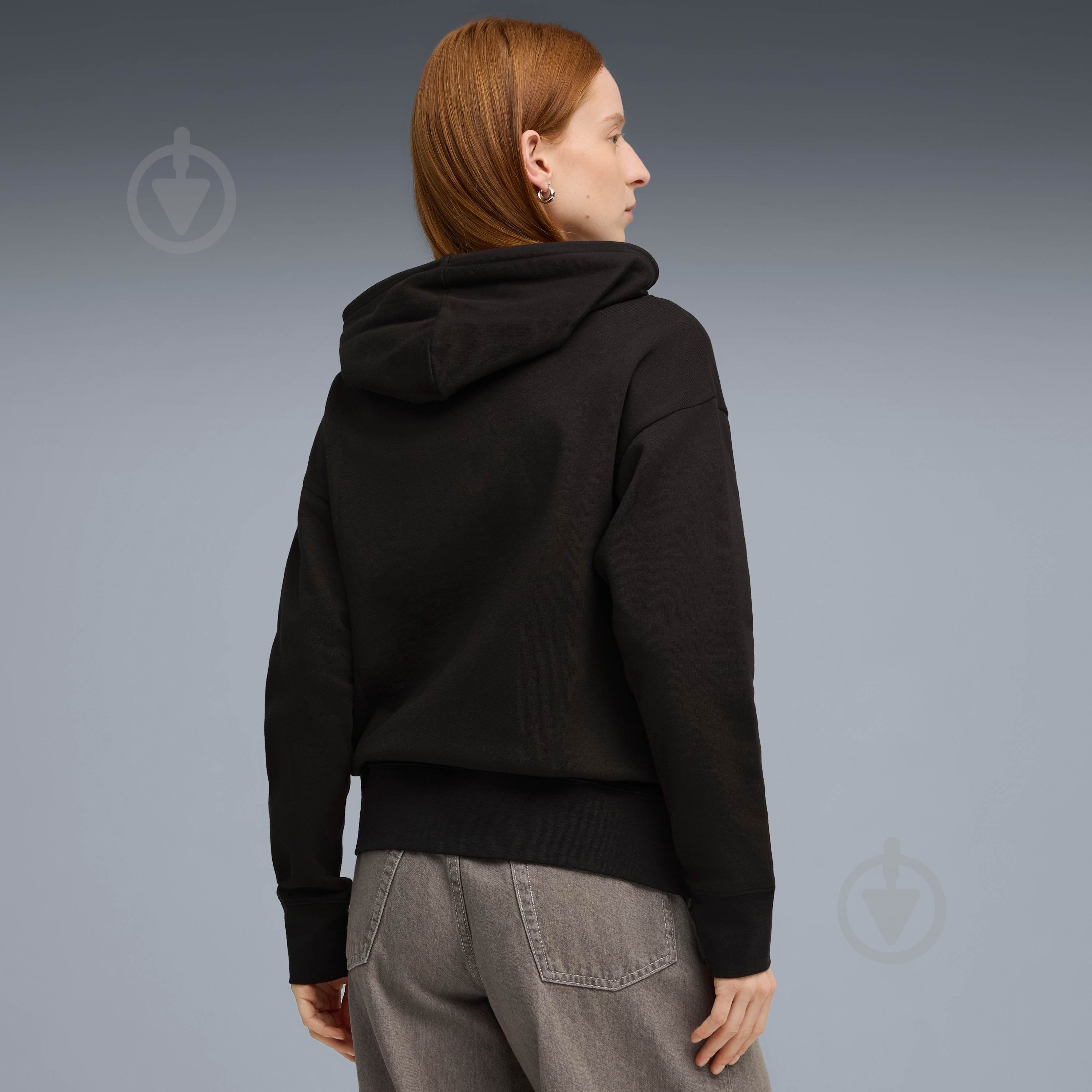 Джемпер Puma HER Relaxed Full-Zip Hoodie FL 68815001 р.L чорний - фото 2
