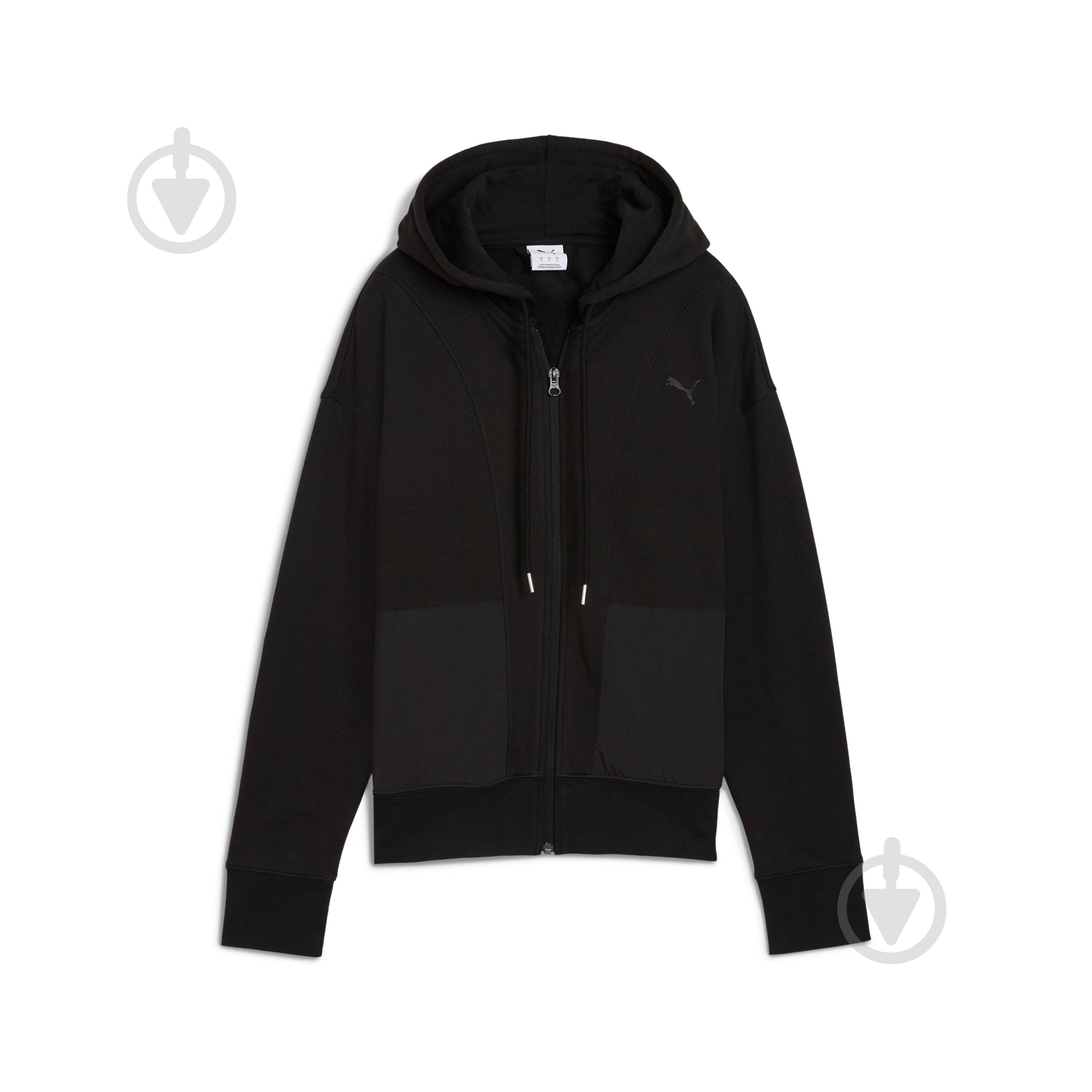 Джемпер Puma HER Relaxed Full-Zip Hoodie FL 68815001 р.L чорний - фото 4