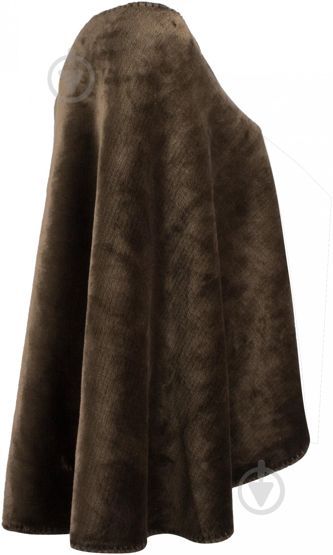 Пончо Underprice р. one size коричневый - фото 2