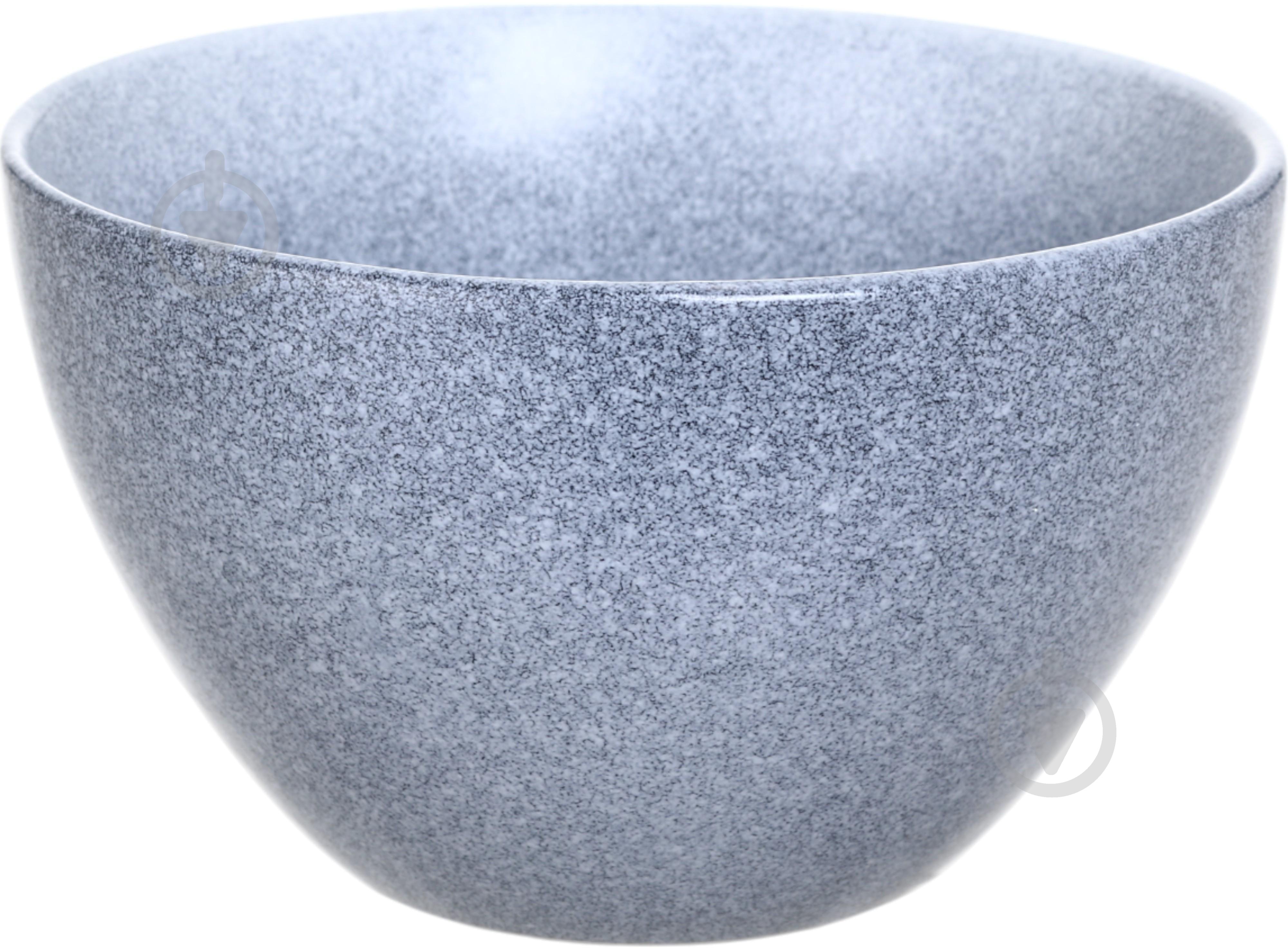 Салатник Fiora Concrete 14 см 680 мл серый - фото 1 Салатник Fiora Concrete 14 см 680 мл серый - фото 1