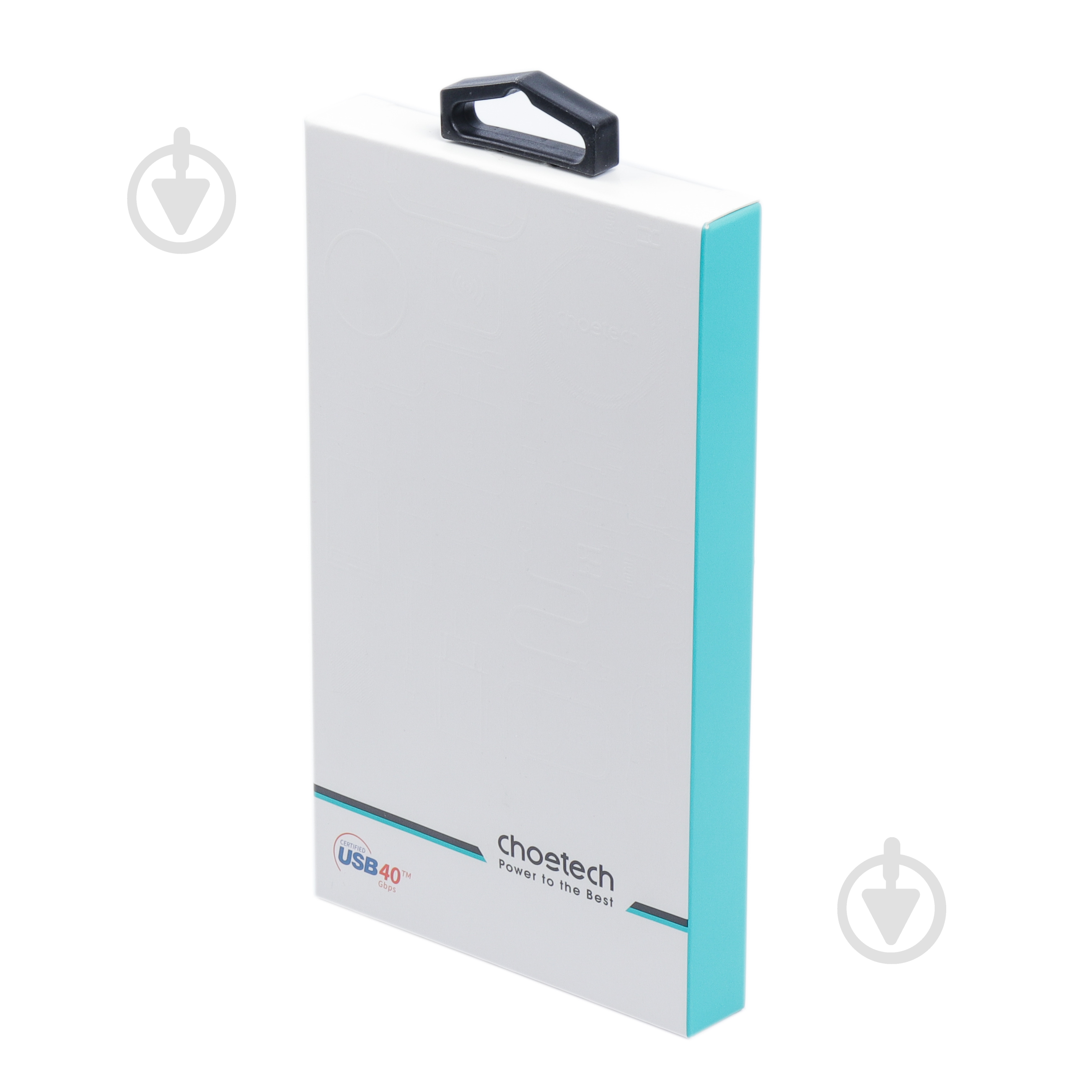 Кабель Choetech XCC-1028-BK, USB4 (40Gbps) Power Delivery 100 Вт, 8K@60Hz 0,8 м black (XCC-1028-BK) - фото 8