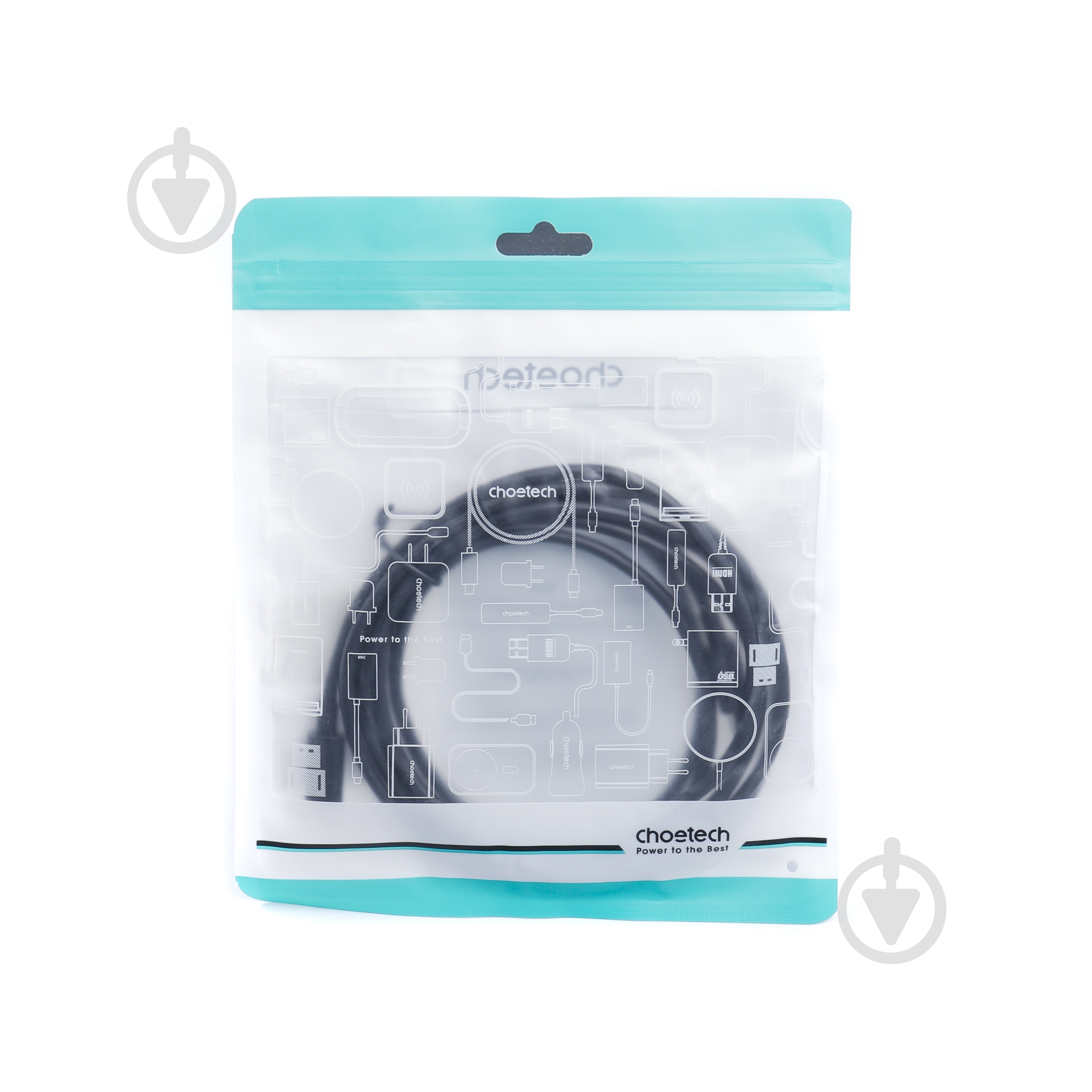 Кабель Choetech CC0003, USB 2.0, USB-C 2 м black (CC0003) - фото 8 Кабель Choetech CC0003, USB 2.0, USB-C 2 м black (CC0003) - фото 8