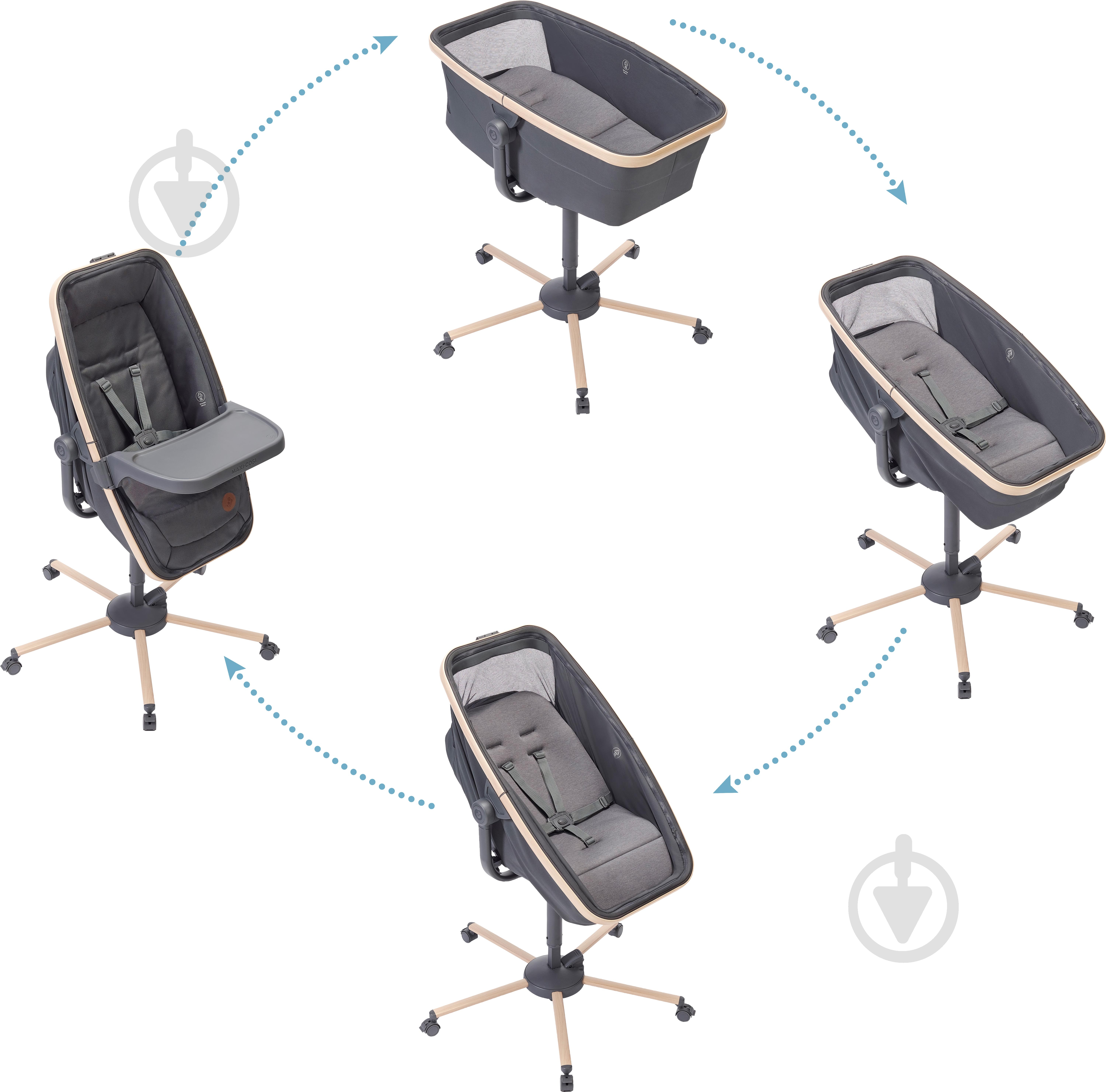 Кроватка детская Maxi-Cosi Alba Beyond Graphite 2830043110 - фото 12