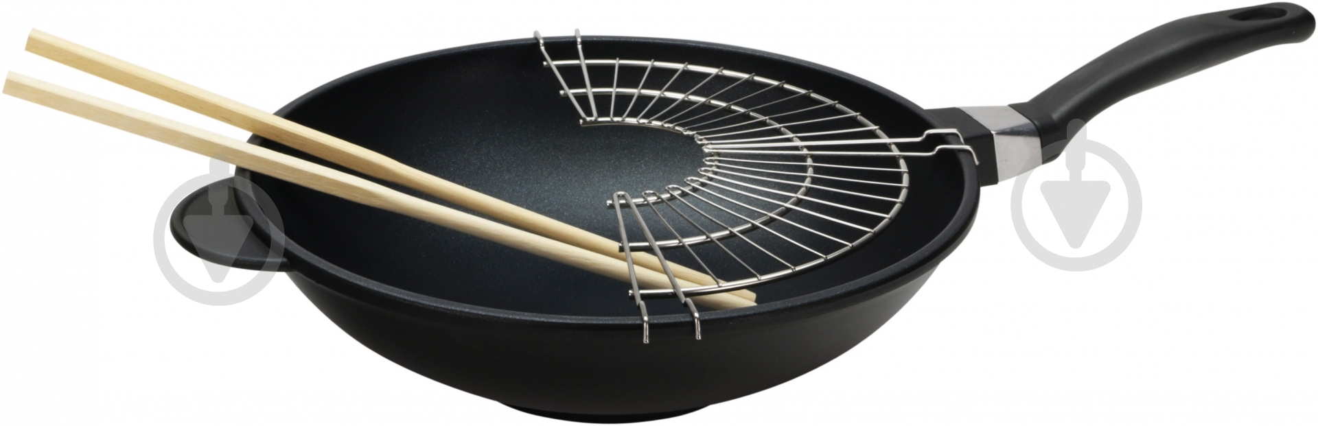 Сковорода wok Risoli Explora 32 см 00080G/32TP0 - фото 1