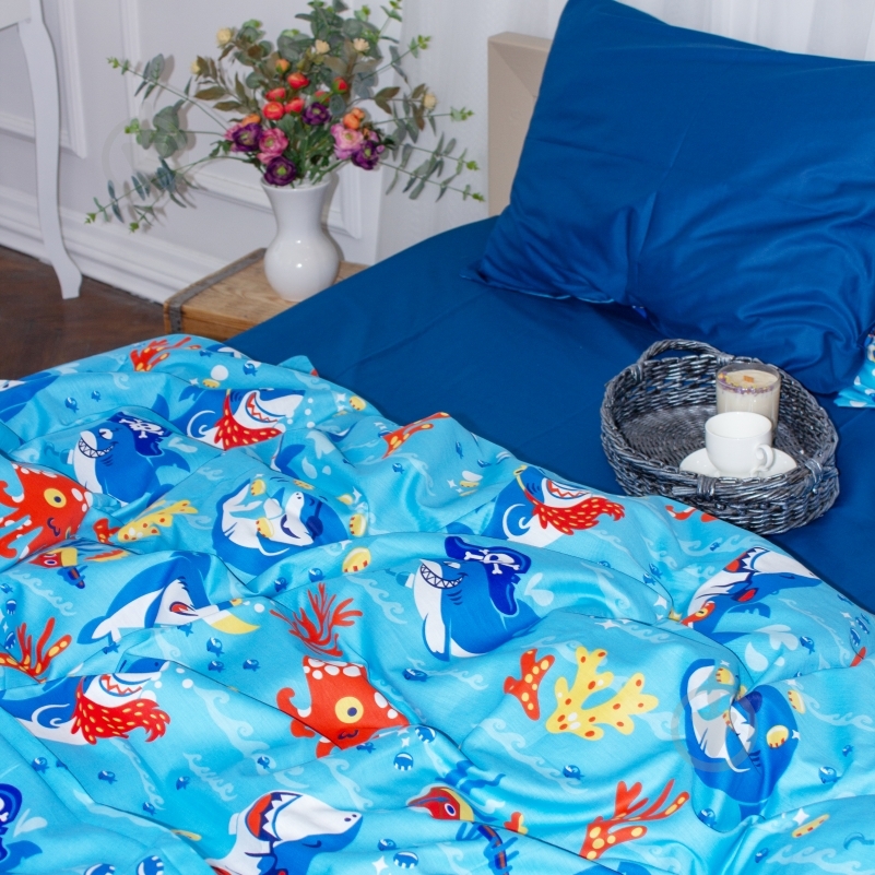 Наволочка сатин 22-1314 Cerulean 50x70 см мульти MirSon - фото 4 Наволочка сатин 22-1314 Cerulean 50x70 см мульти MirSon - фото 4