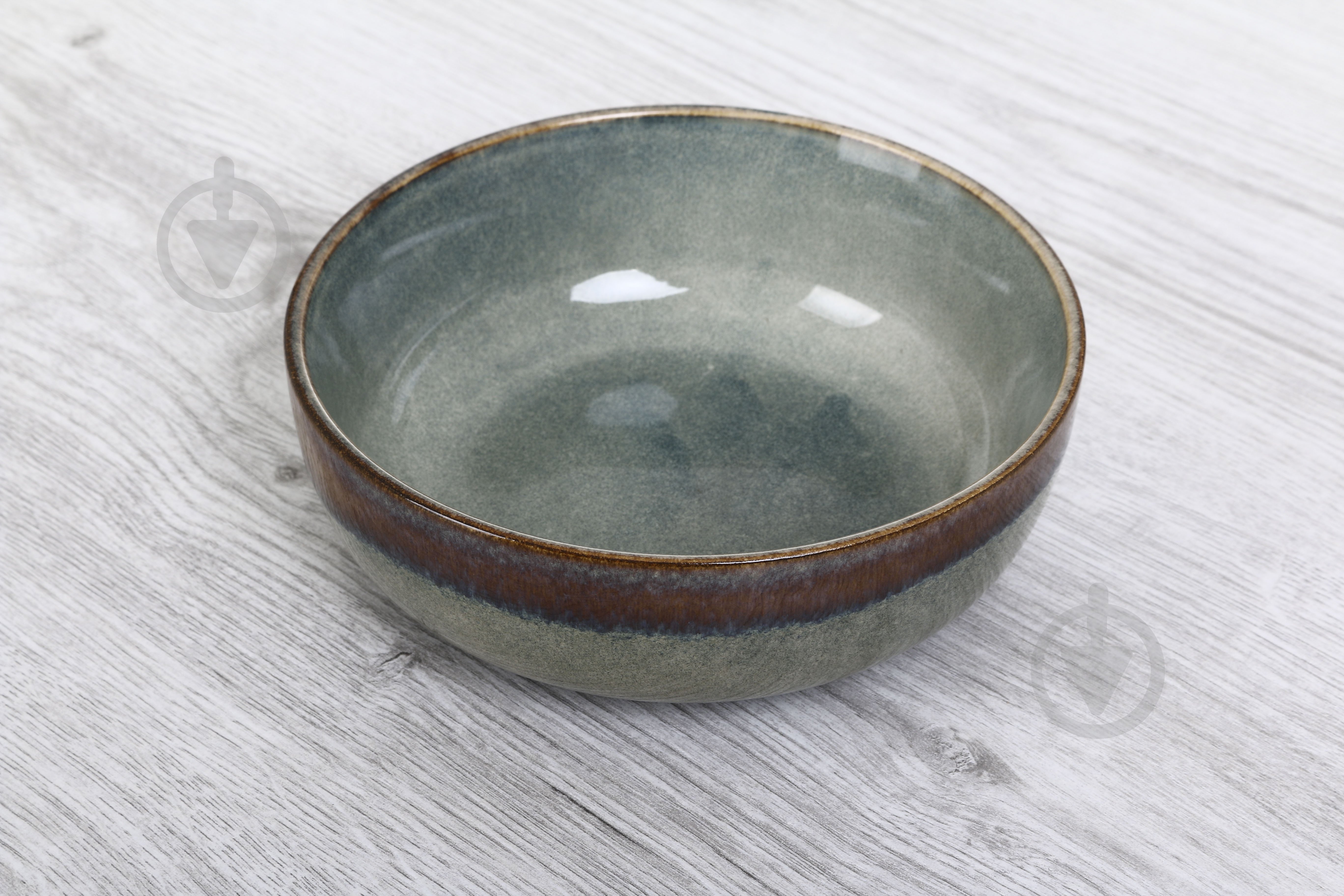 Салатник Fiora Gaia 16 см 800 мл зелена - фото 3 Салатник Fiora Gaia 16 см 800 мл зелена - фото 3