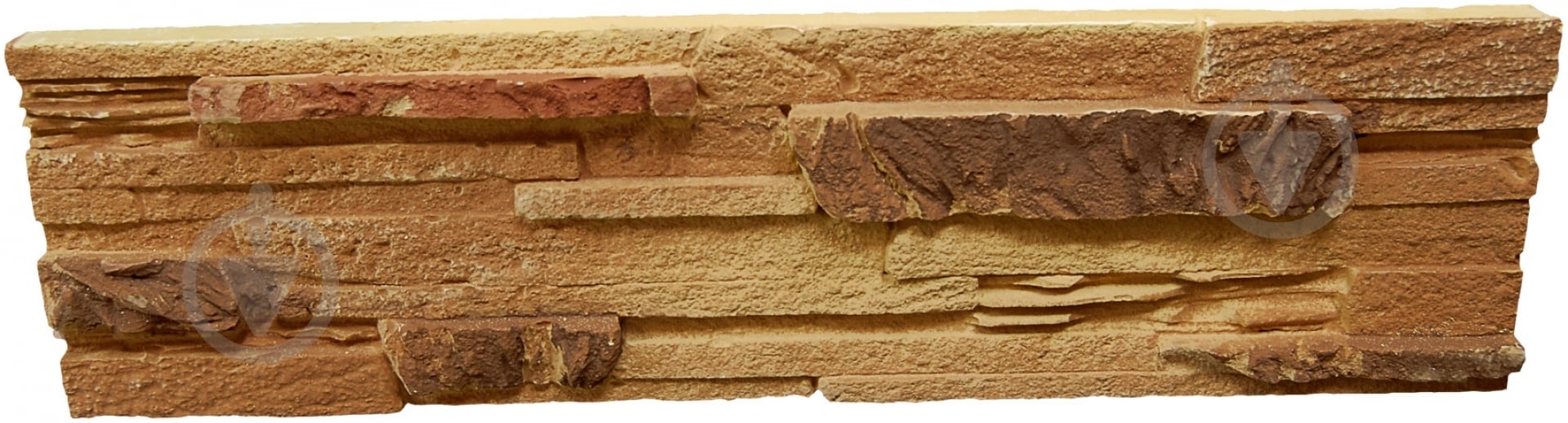 Плитка гипсовая прямая Живой камень Европа 30 0,4 кв.м - фото 3