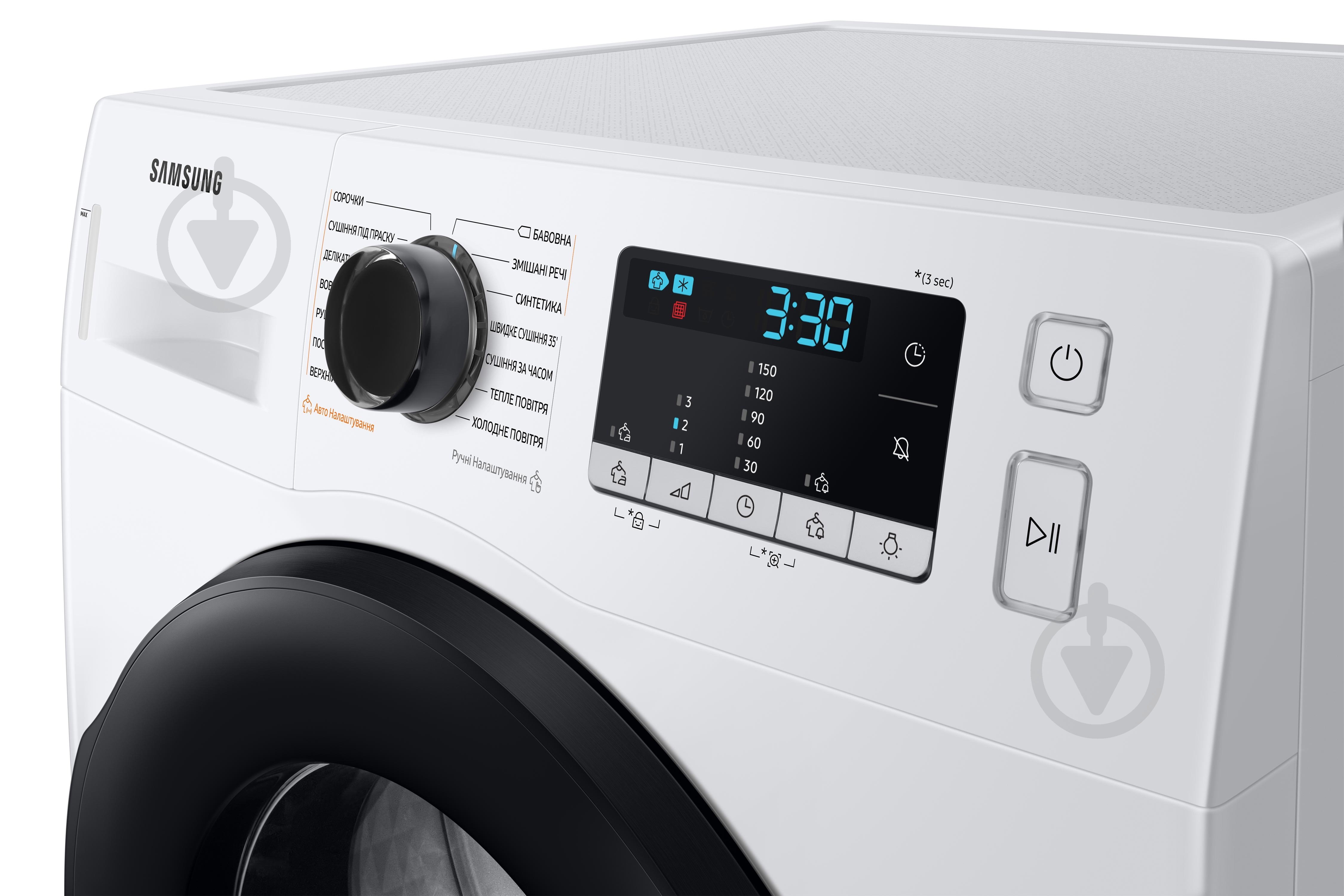ВІТРИНА! Сушильна машина Samsung DV90TA040AE/UA - фото 10 ВІТРИНА! Сушильна машина Samsung DV90TA040AE/UA - фото 10