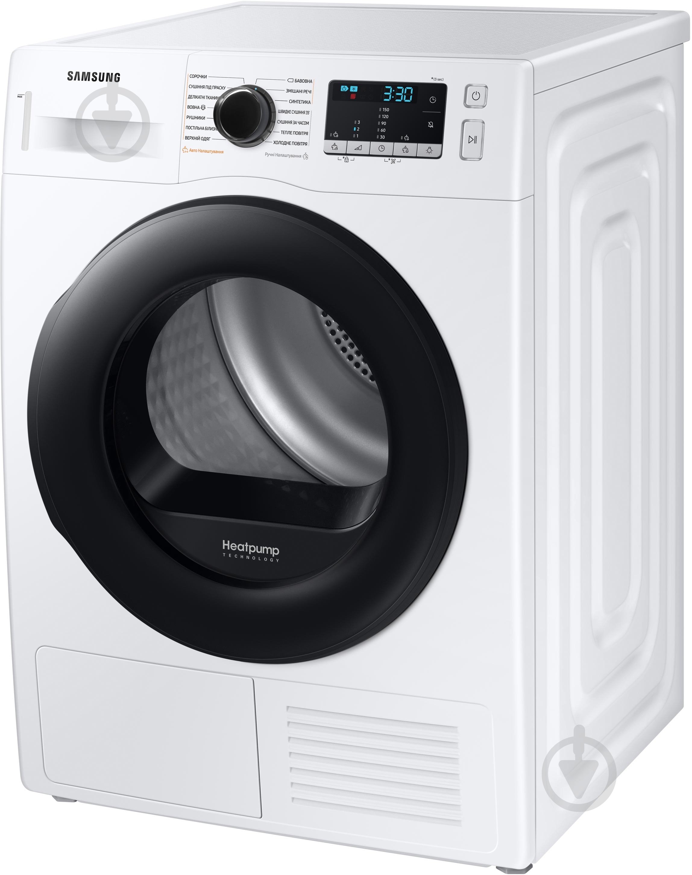 ВІТРИНА! Сушильна машина Samsung DV90TA040AE/UA - фото 3 ВІТРИНА! Сушильна машина Samsung DV90TA040AE/UA - фото 3