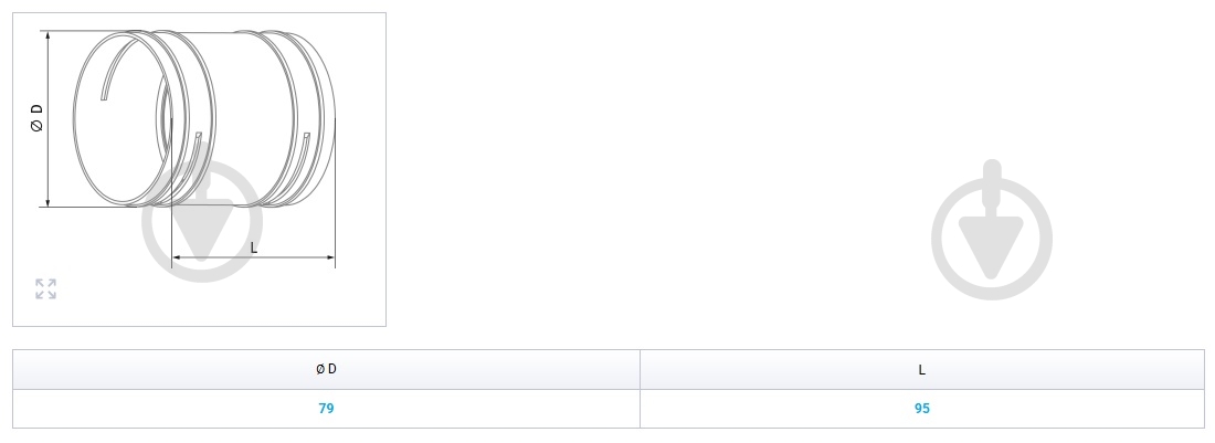 Муфта Вентс Флексивент 60175 - фото 2