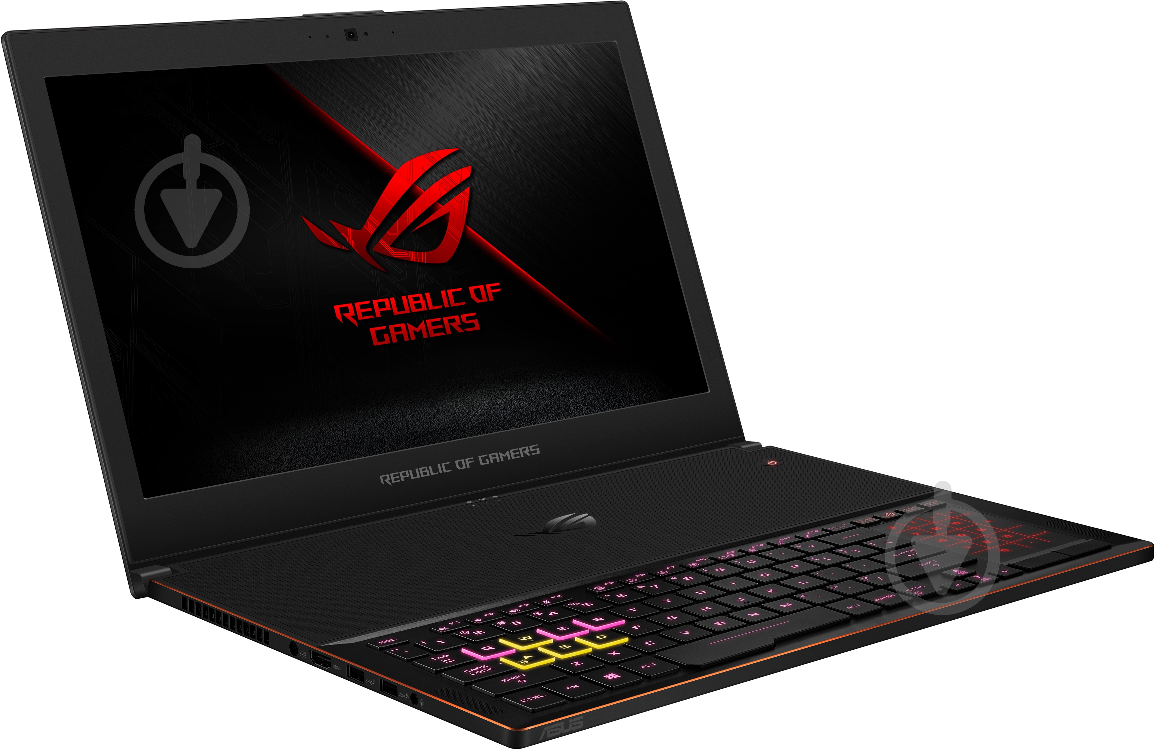 Ноутбук Asus GX501GI-EI002R 15.6" (90NR00A1-M00290) black - фото 2
