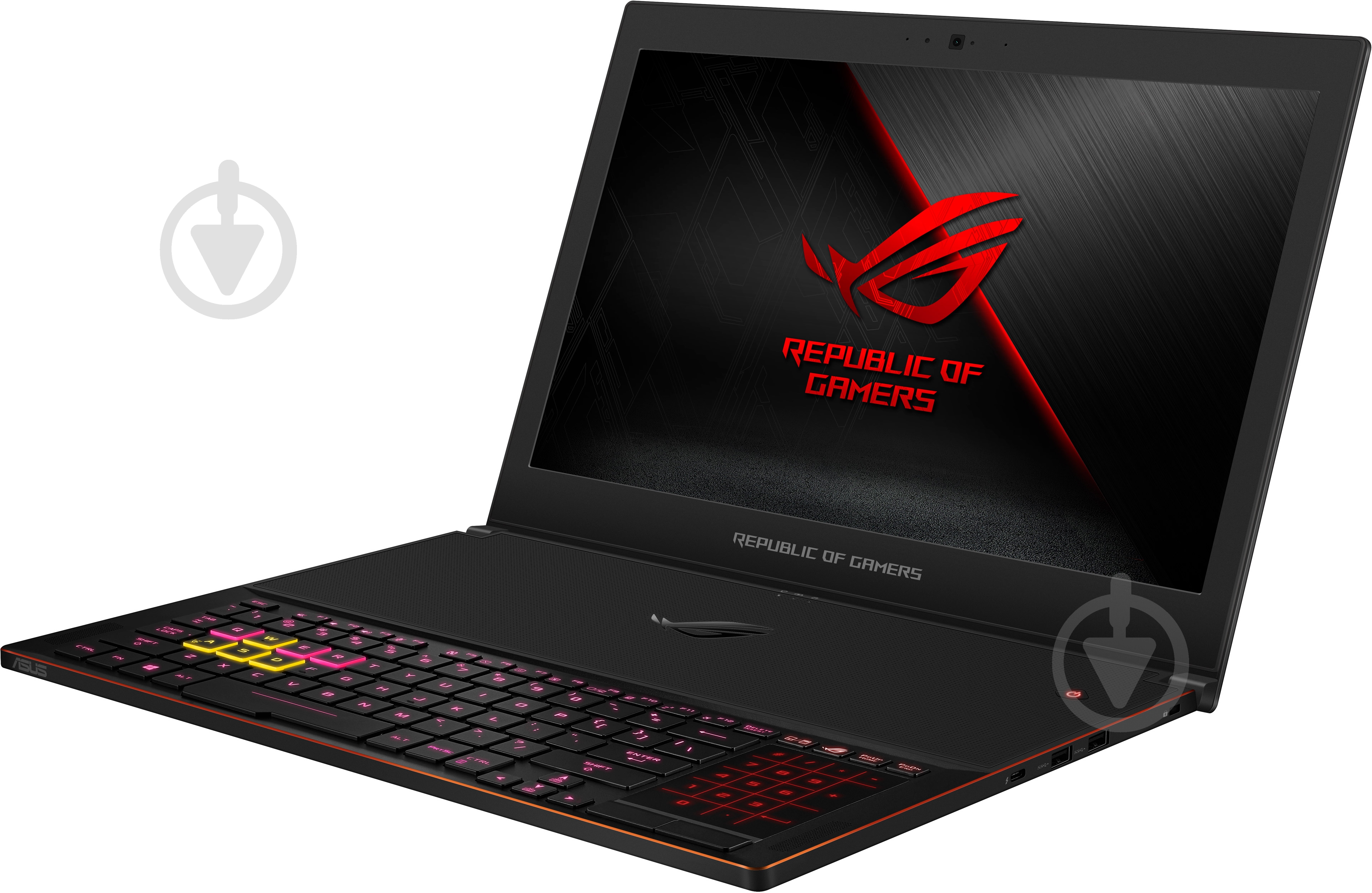 Ноутбук Asus GX501GI-EI002R 15.6" (90NR00A1-M00290) black - фото 4
