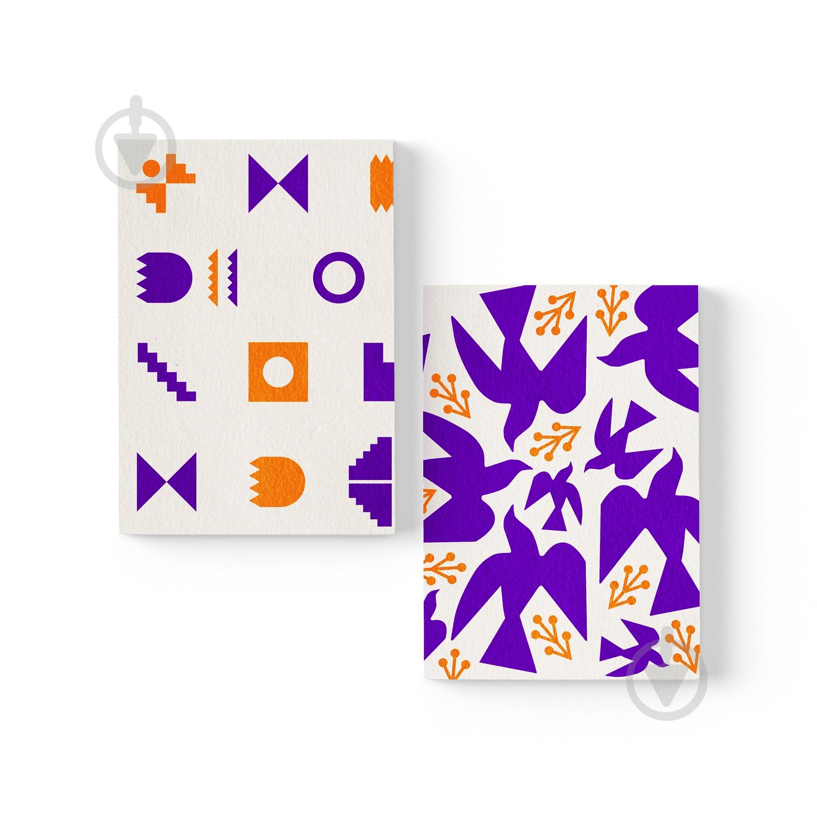 Серветка універсальна Добра господарочка 25х36 см 2 шт./уп. біла із принтом - фото 2 Серветка універсальна Добра господарочка 25х36 см 2 шт./уп. біла із принтом - фото 2