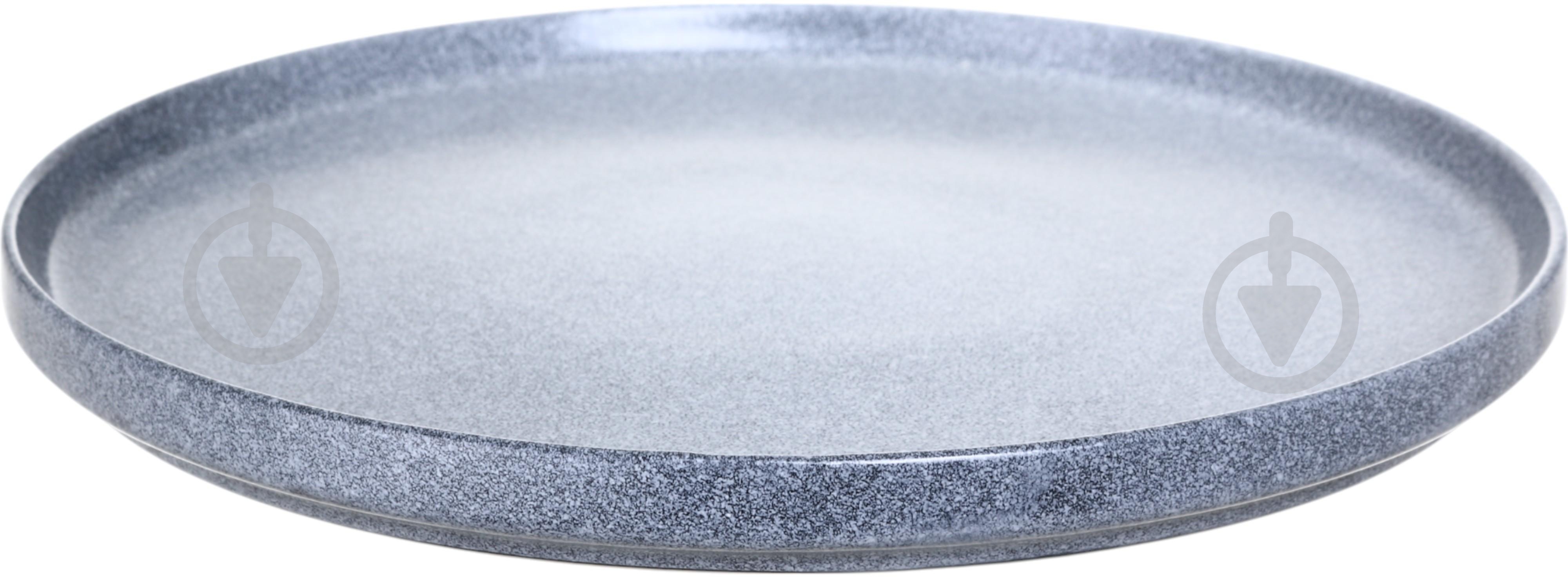 Тарелка подставная Fiora Concrete 24 см серая - фото 2