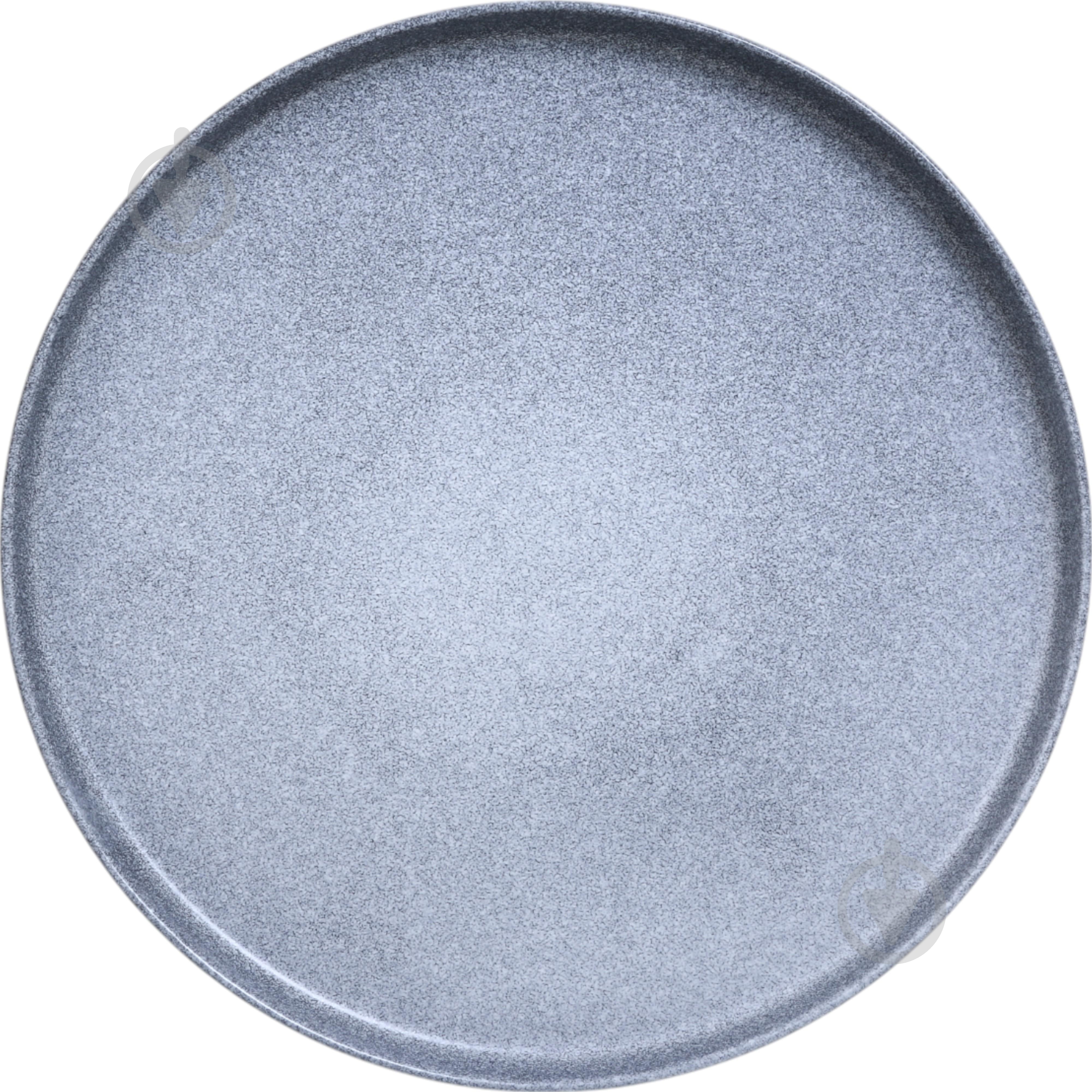 Тарелка подставная Fiora Concrete 24 см серая - фото 1