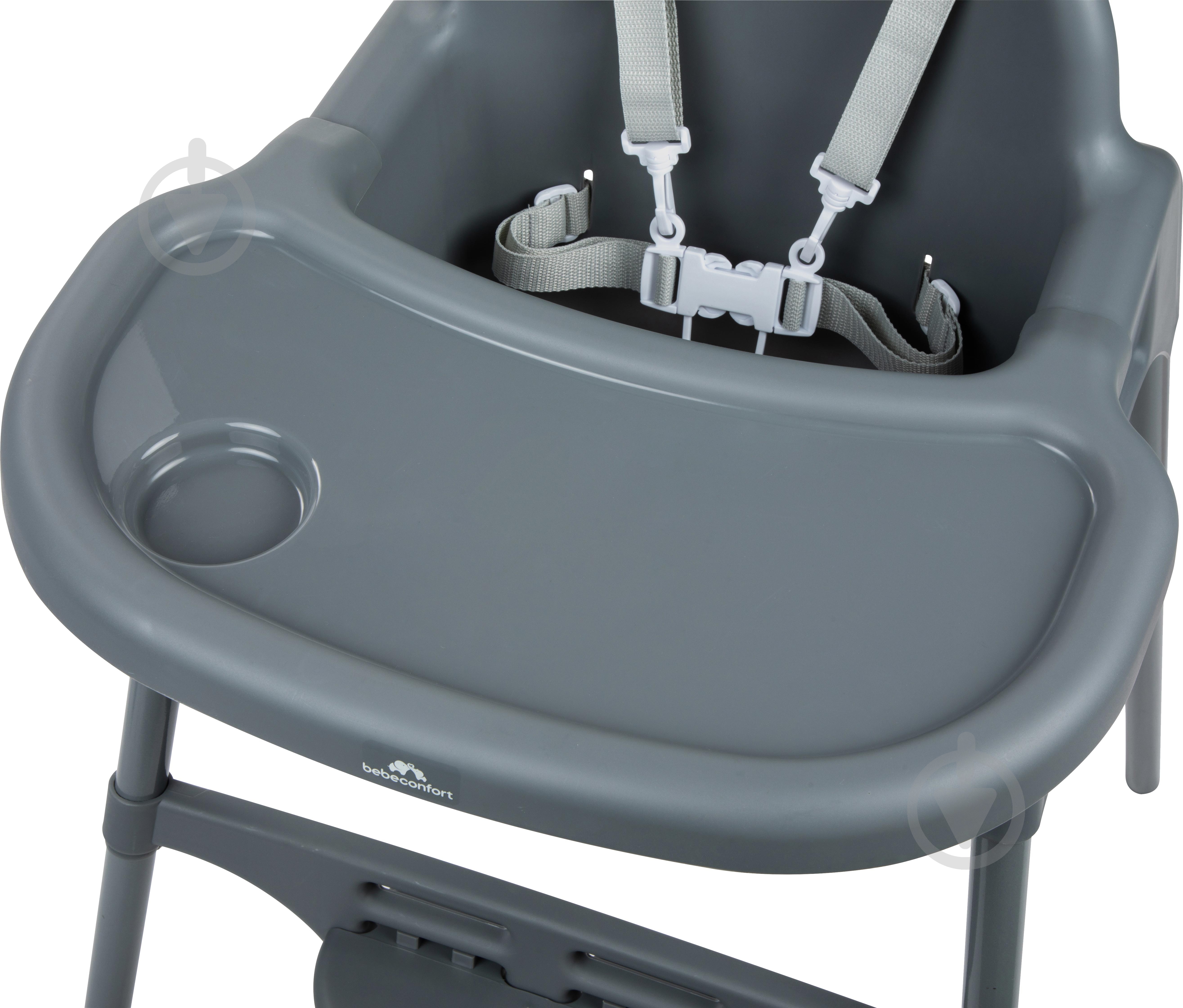 Стульчик для кормления Bebe Confort Meely Dark Grey - фото 3