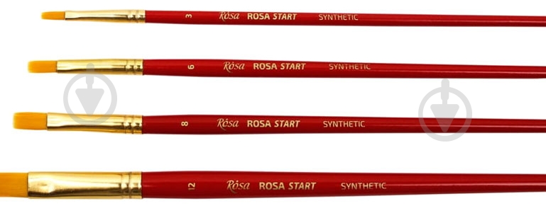 Кисть плоская № 1 Rosa Start - фото 1