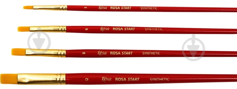 Кисть плоская № 4 Rosa Start - фото 1