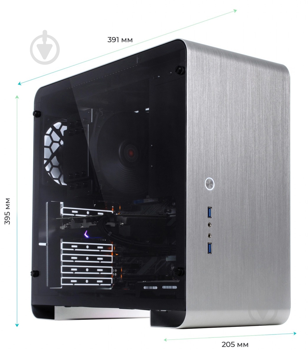 Компьютер персональный Artline WorkStation W73 (W73v19Win) silver - фото 10