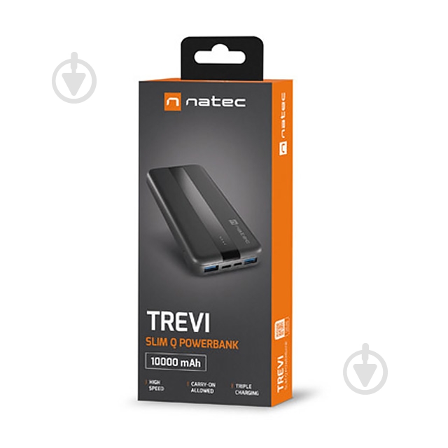 Повербанк Natec 10000 mAh black (NPB-1923) - фото 6