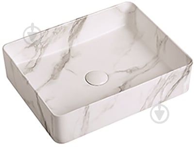 Умивальник Ravak Victory 480 білий мармур - фото 1 Умивальник Ravak Victory 480 білий мармур - фото 1