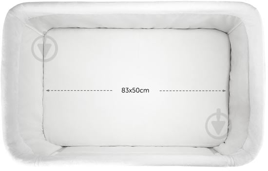 Кроватка детская Hauck Face to Me 2 Melange Grey 60853-1 - фото 17