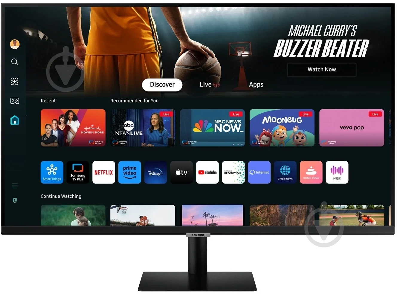 Монітор Samsung 32" (LS32DM702UIXUA) - фото 2