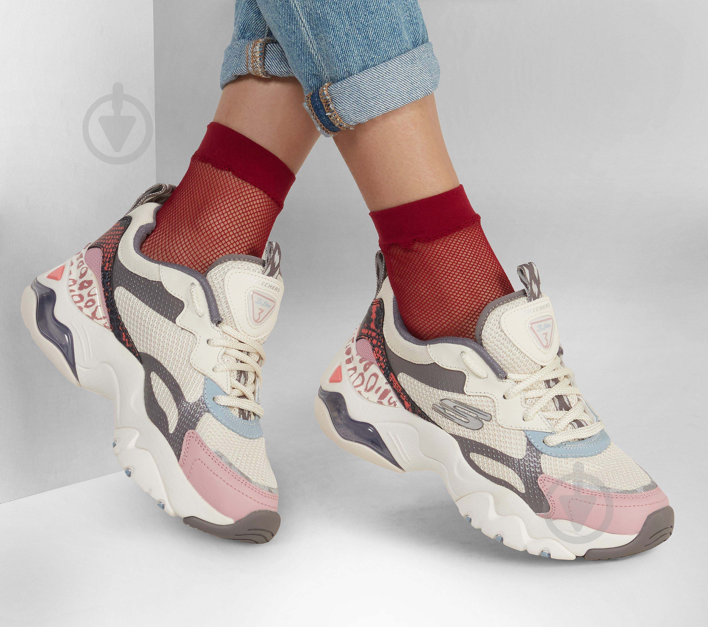 Кросівки жіночі демісезонні Skechers D'Lites Air 149260 NTMT р.37 білі - фото 2 Кросівки жіночі демісезонні Skechers D'Lites Air 149260 NTMT р.37 білі - фото 2