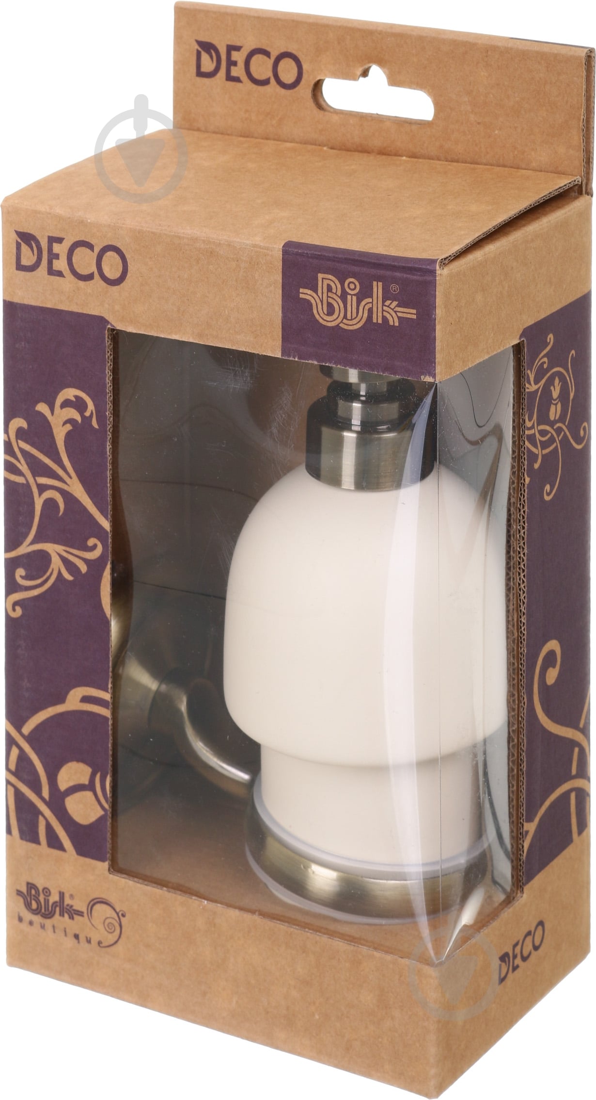 Дозатор для рідкого мила Bisk Deco 02213 - фото 2