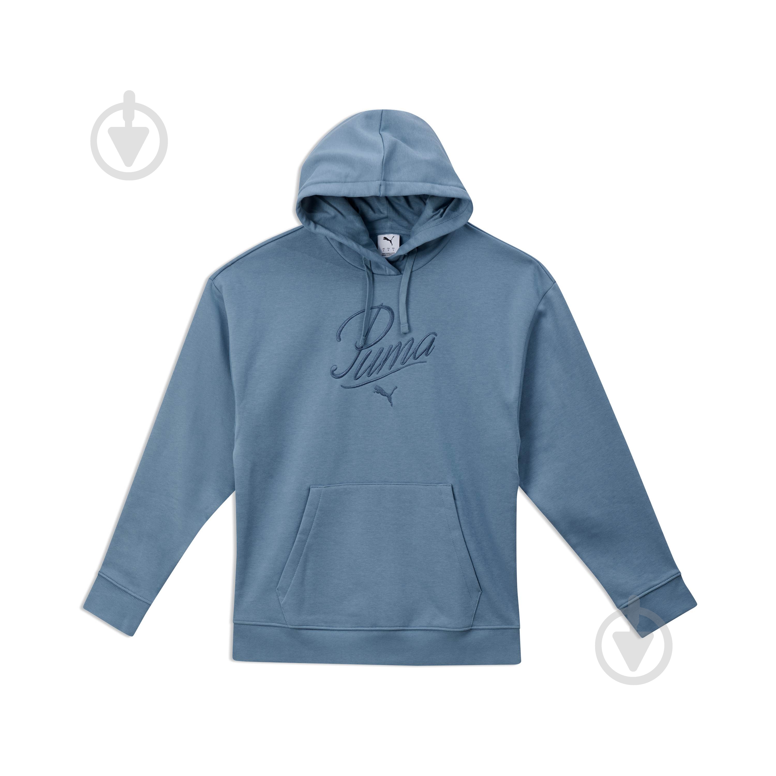 Джемпер Puma ESS SCRIPT Comfort Hoodie FL 68807234 р.S синий - фото 4 Джемпер Puma ESS SCRIPT Comfort Hoodie FL 68807234 р.S синий - фото 4