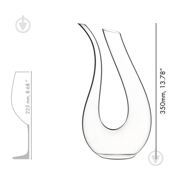 Декантер для красного вина Riedel Amadeo Mini 750 мл - фото 2 Декантер для красного вина Riedel Amadeo Mini 750 мл - фото 2