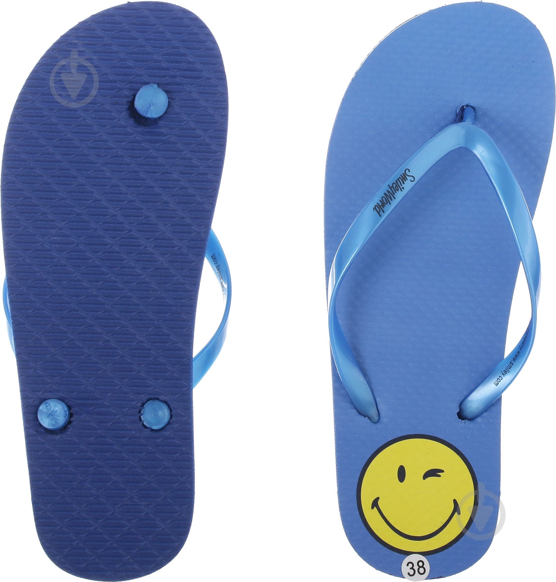 Вьетнамки Hi emoticon синий - фото 2 Вьетнамки Hi emoticon синий - фото 2