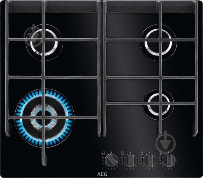 Варочная поверхность газовая AEG HVB64420IB - фото 1 Варочная поверхность газовая AEG HVB64420IB - фото 1