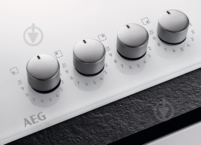 Варочная поверхность газовая AEG HKB64420NW - фото 2 Варочная поверхность газовая AEG HKB64420NW - фото 2