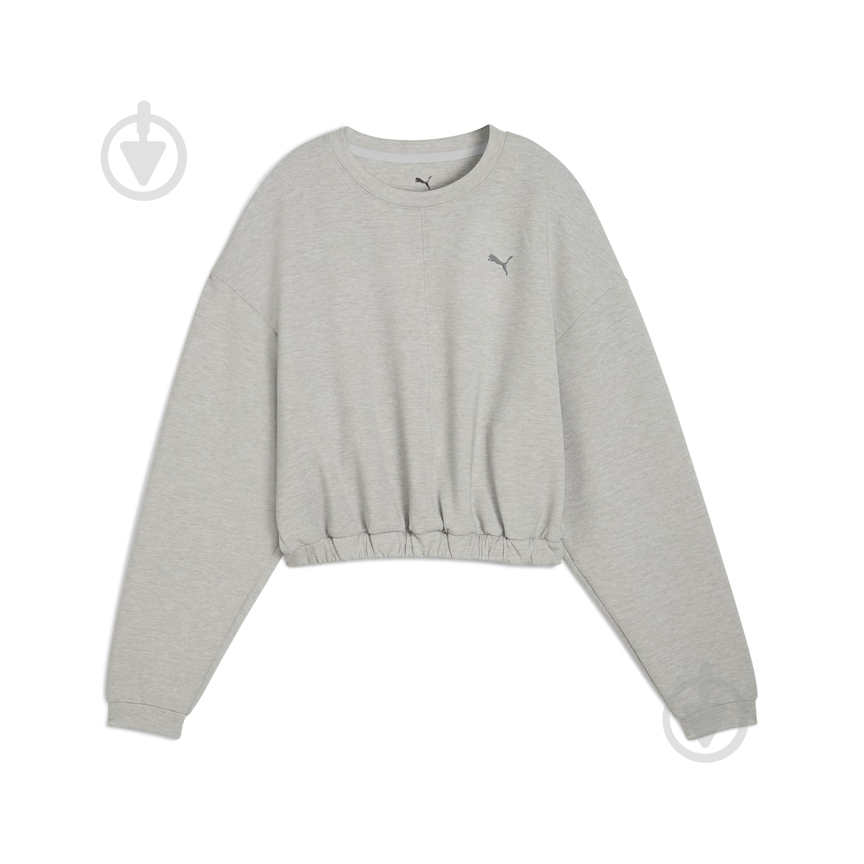 Світшот Puma CLOUDSPUN CREW 52746104 р.S сірий - фото 4 Світшот Puma CLOUDSPUN CREW 52746104 р.S сірий - фото 4