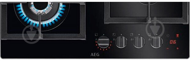 Варочная поверхность газовая AEG HKB64450NB - фото 2 Варочная поверхность газовая AEG HKB64450NB - фото 2