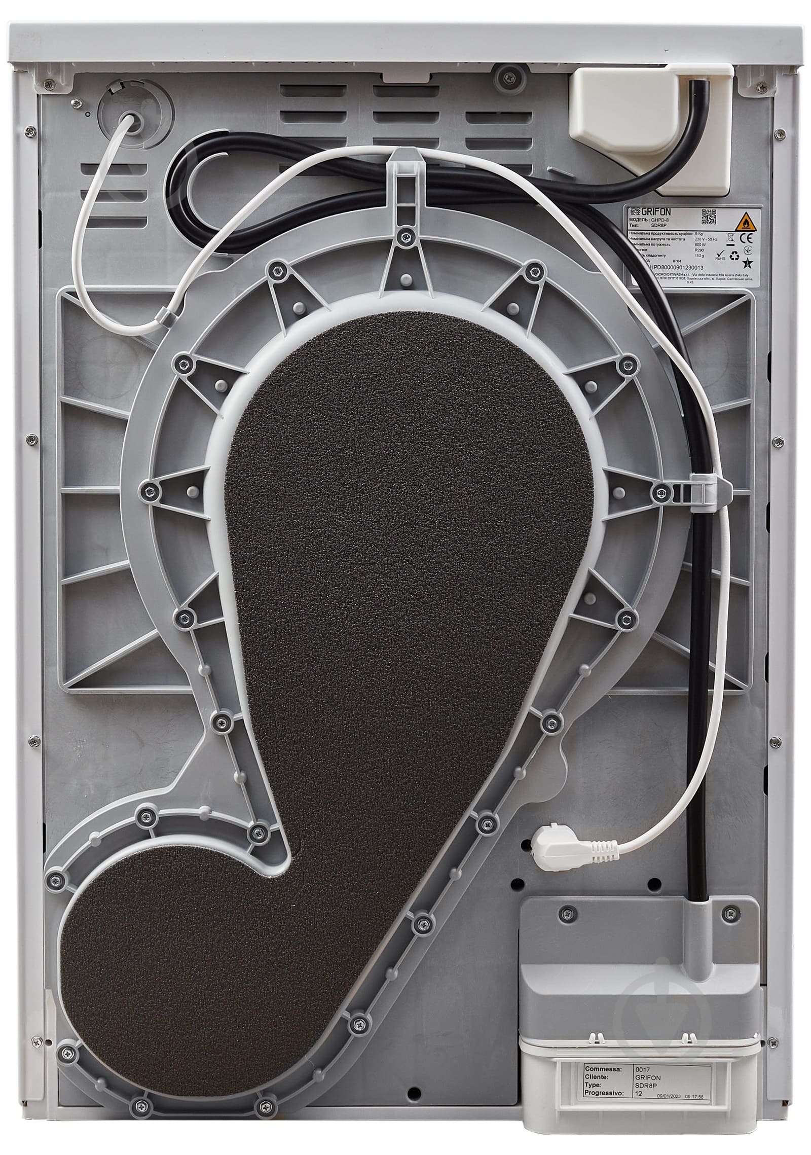 Сушильная машина Grifon GHPD-8 - фото 11 Сушильная машина Grifon GHPD-8 - фото 11